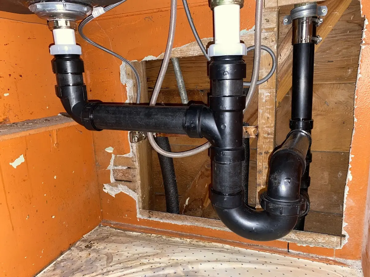Professional Shower Installation equipment and tools on the job in Dock Junction